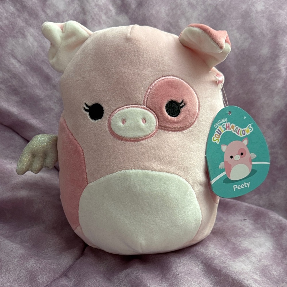Squishmallows Peety the Pig NWT